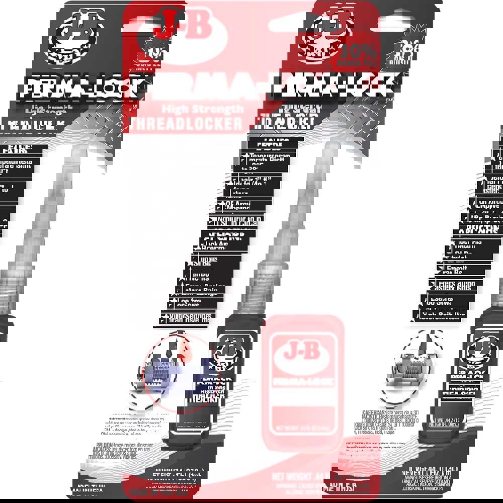 Threadlocker: Red, Liquid, Bottle